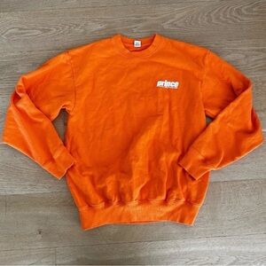 Sporty and Rich - Prince Edition Sporty Sweatshirt in Orange